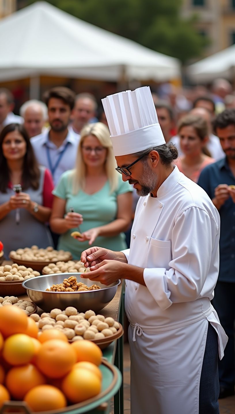 Χειροποίητο μπαρ ενέργειας με συστατικά από αμύγδαλα και μέλι.